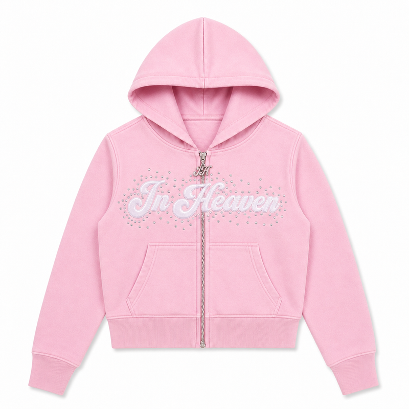 “INHEAVEN” BLUSH CLOUD JACKET